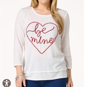 TINSELED BE MINE TOP
